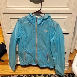 North face rain coat